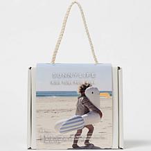 Sunnylife Kids Tube Pool Ring Sammy the Seagull - Blue & White Stripe