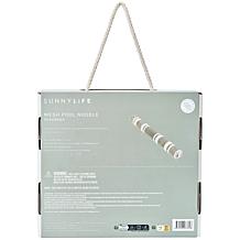 SUNNYLiFE Mesh Pool Noodle - Seagrass Eucalyptus Stripe
