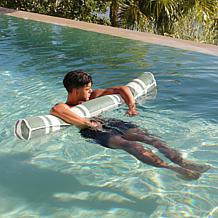 SUNNYLiFE Mesh Pool Noodle - Seagrass Eucalyptus Stripe
