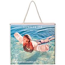 SUNNYLiFE Mesh Pool Noodle - Tierra Clay Color