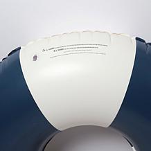 SUNNYLiFE Navy Stripe Inflatable Tube Pool Ring 41.7"