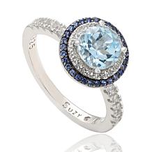 Suzy Levian Round-Cut Ring