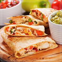 Taco Tuesday 6-Wedge Electric Quesadilla Maker w/ Extra Stuffing Latch
