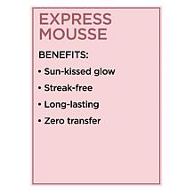 Tan Luxe Express Self Tan Mousse with Reusable Application Mitt