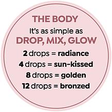 Tan Luxe Face & Body Drops Light/Medium