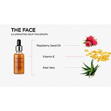 Tan Luxe Light/Medium Face and Body Illuminating Self Tan Drops