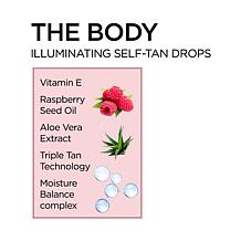 Tan Luxe Medium/Dark Face and Body Illuminating Self Tan Drops