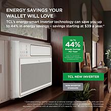 TCL 10,000 BTU Smart Inverter Window Air Conditioner