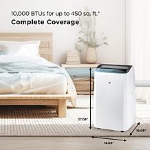 TCL 10,000 BTU Smart Portable Air Conditioner with Heat & Fan