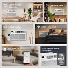 TCL 10,000 BTU Smart Through-the-Wall Air Conditioner