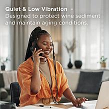 TCL 38-Bottle 3.4 Cubic-foot Wine Cooler with LED Lighting