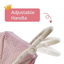 Teamson Kids Olivia's Little World Polka Dots Princess Doll Stroller