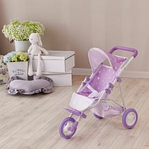 Teamson Kids Olivia's Little World Twinkle Stars Doll Jogging Stroller