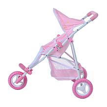 Teamson Kids Olivia's World Twinkle Stars Princess Doll Twin Stroller