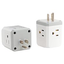 Tech Impressions 6 Multi-Plug Outlets - Set of 2