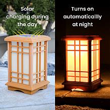 Techko SJL-601-1 Solar Zen Lantern - 15.6" H