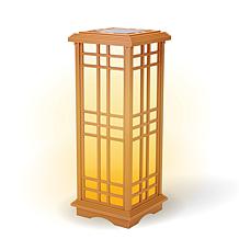 Techko SJL-602-1 Solar Zen Lantern - 24.5" H