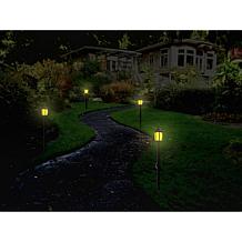 Techko SKL-504-1 Solar Garden & Walkway Light - Amber or White Light