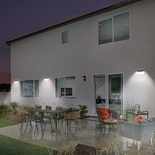 Techko Solar Motion Sensing Wall Light - Two Series 2-Pack