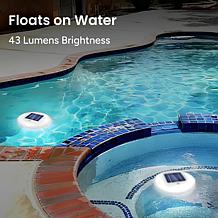 Techko Solar Pool Lights 2-Pack