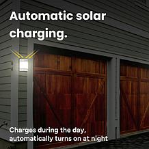 Techko Solar Wall Amber or White Light