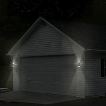 Techko Solar Wall Dual Direction Amber or White Light