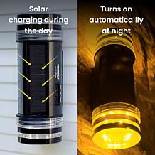Techko Solar Wall Dual Direction Amber or White Light
