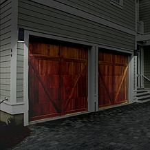 Techko Solar Wall Single Direction Amber or White Light