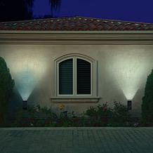 Techko Solar Wall Single Direction Amber or White Light