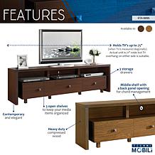 Techni Mobili 75" Elegant TV Stand
