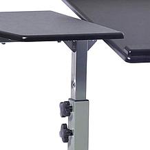 Techni Mobili Adjustable Laptop Cart on Wheels