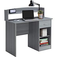 Techni Mobili Modern Office Desk/Hutch