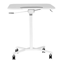 Techni Mobili Sit-to-Stand Mobile Laptop Computer Stand w/Tiltable Top
