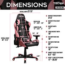 Techni Sport TS-4300 Ergonomic High-Back Racer Style PC Gaming Chair