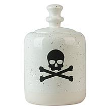 Ten Strawberry Street Halloween Poison Bottle Ceramic Canister 2-Pack
