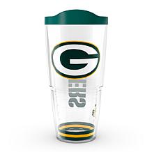 Logo Brands Green Bay Packers 16oz. Game Day Stainless Curved