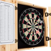 TG Solid Pinewood Dart Cabinet Set
