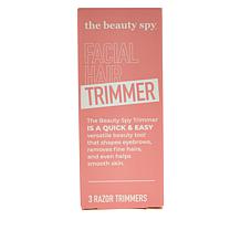 The Beauty Spy 3-pack Pink Facial Hair Trimmers