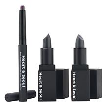The Beauty Spy Heart & Seoul Black Rose Lip Trio