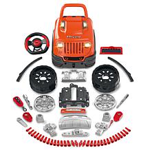 The Bubble Factory Build and Play Motor Engine Orange Jeep