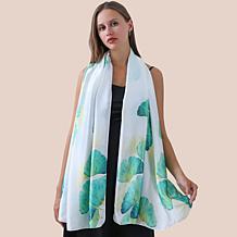 The Green Clover Lightweight Scarf by Youzey