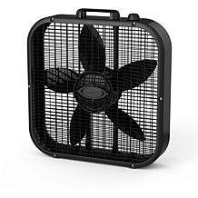 The Lasko B20401 Décor Colors 20" Box Fan - Black