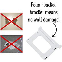 The No Screw-Ups Remote Control Holder Deluxe - White