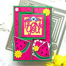The Stamps of Life 5x7 Square Flip-it Interactive Card Die Set