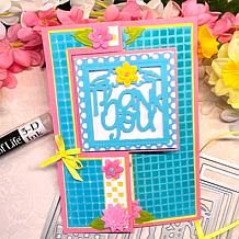 The Stamps of Life 5x7 Square Flip-it Interactive Card Die Set