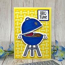 The Stamps of Life A1 Basket Weave Background Die Set