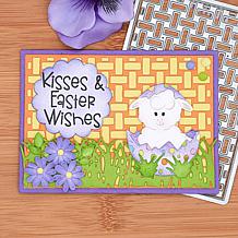 The Stamps of Life A1 Basket Weave Background Die Set