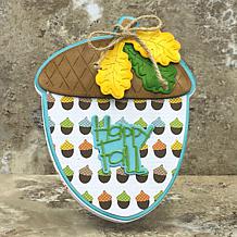 The Stamps of Life Acorn Shaped Card Fold-it Die Set