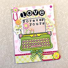 The Stamps of Life Alphabet 4 Typewriter