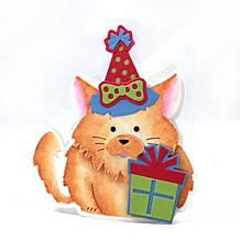 The Stamps of Life Cat Fluffy Animal Fold It Die Set